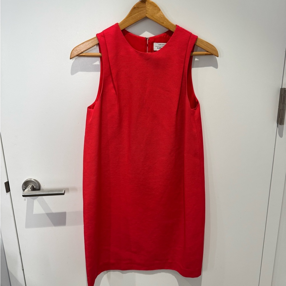 Elegant Red Sleeveless Dress